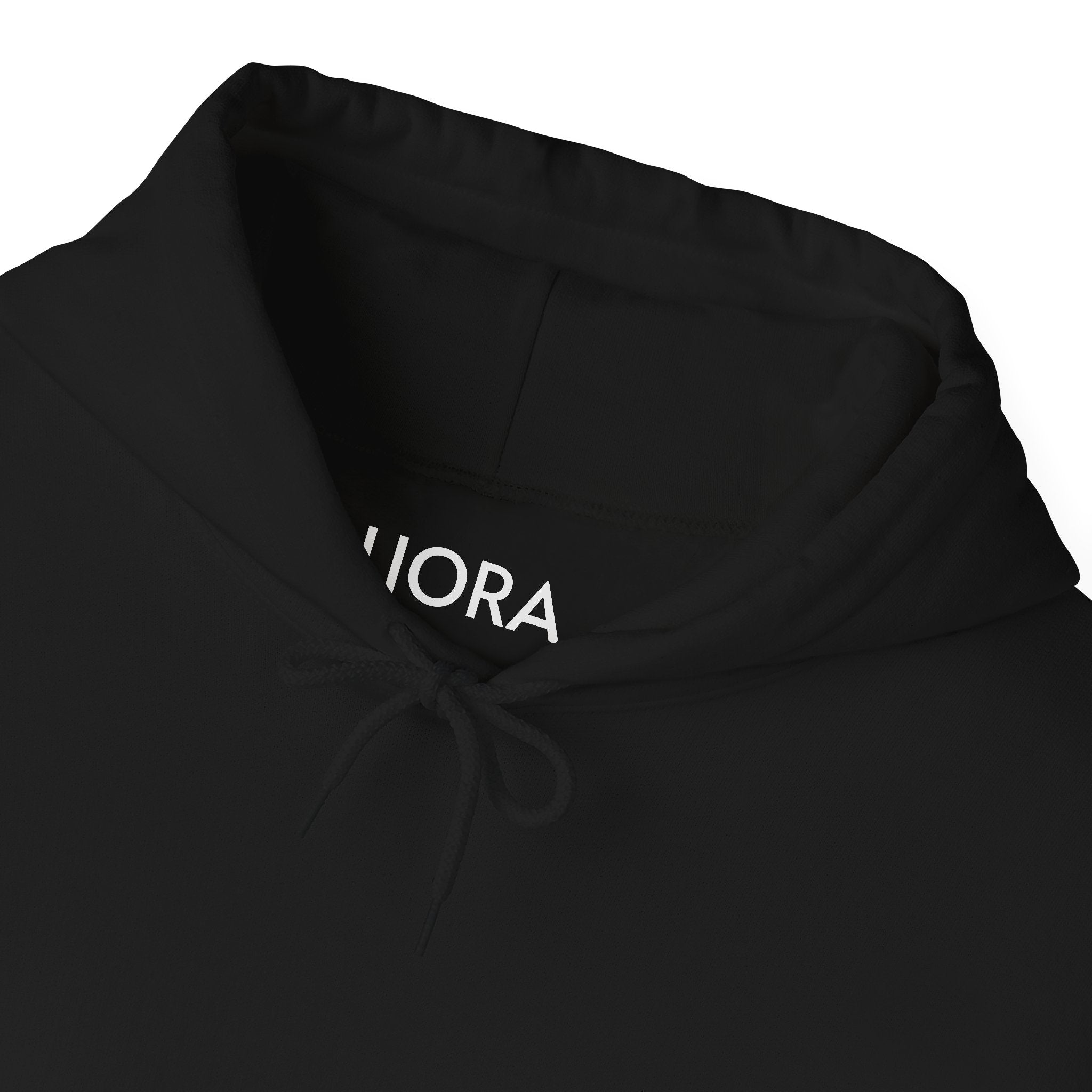 Liora Graphic Hoodie – Vintage Black Photo Print Back Design