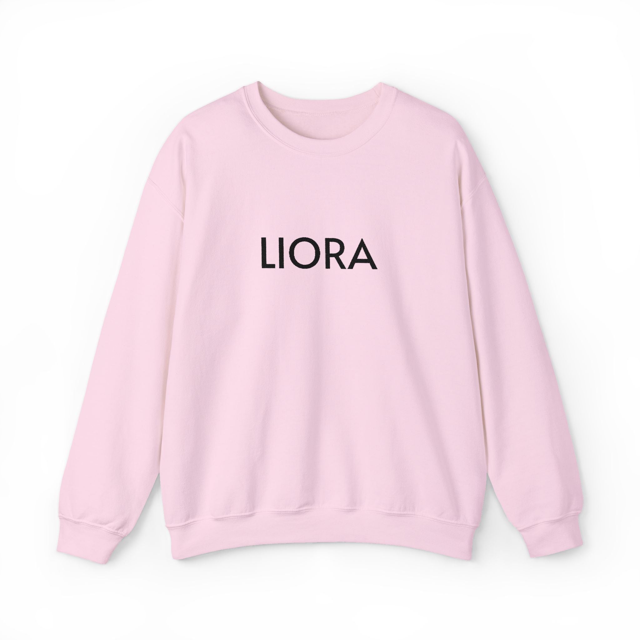 LIORA embroidered name Crewneck Sweatshirt