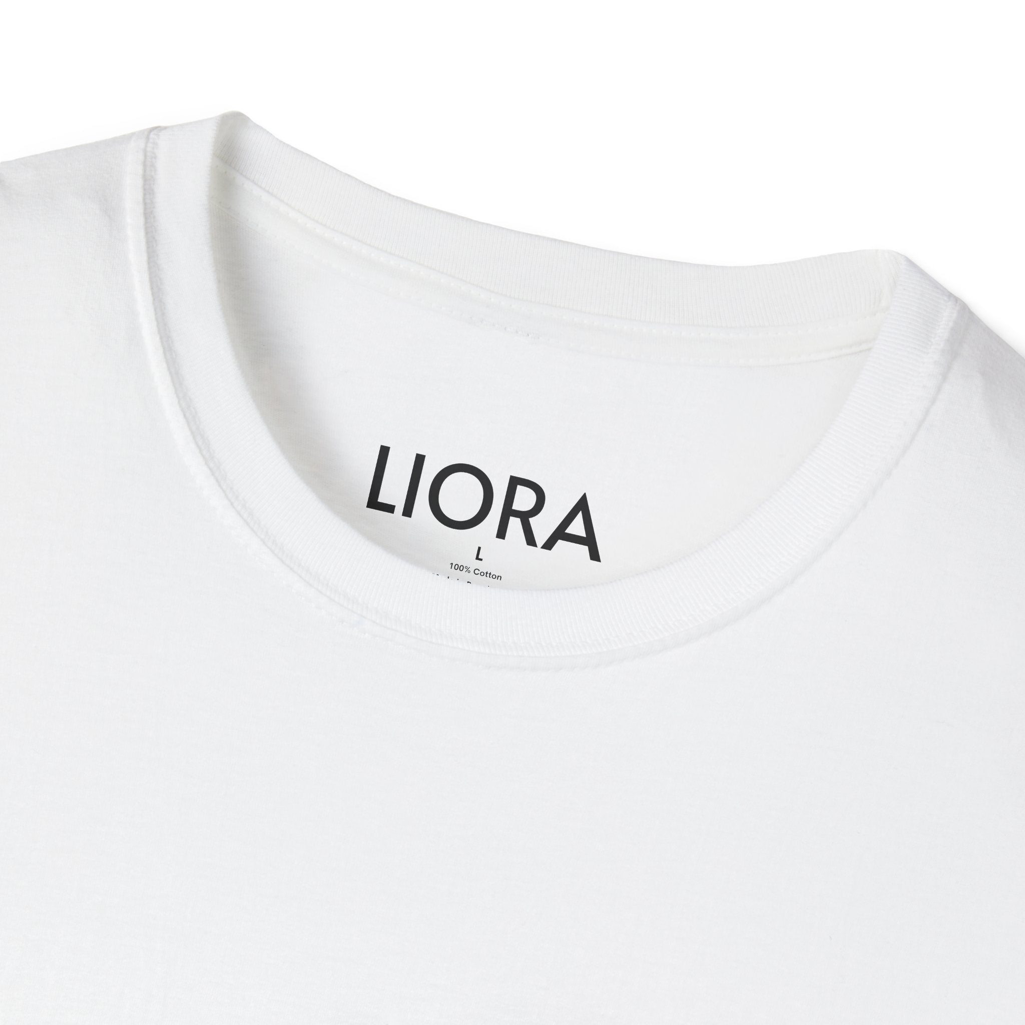 Blank White Tee T-Shirt | Plain Crewneck Shirt for Custom Printing