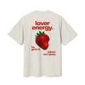 Dámské tričko Lover Energy Strawberry – „on to chápe. zadaný. nezkrotný.“ tričko s potiskem