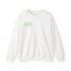 Retro Vaporwave Crewneck Sweatshirt — "LIORA" Graphic Back Print