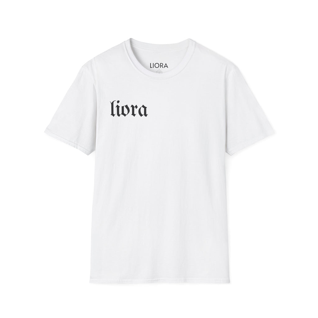 Tričko s gotickým písmem Libra