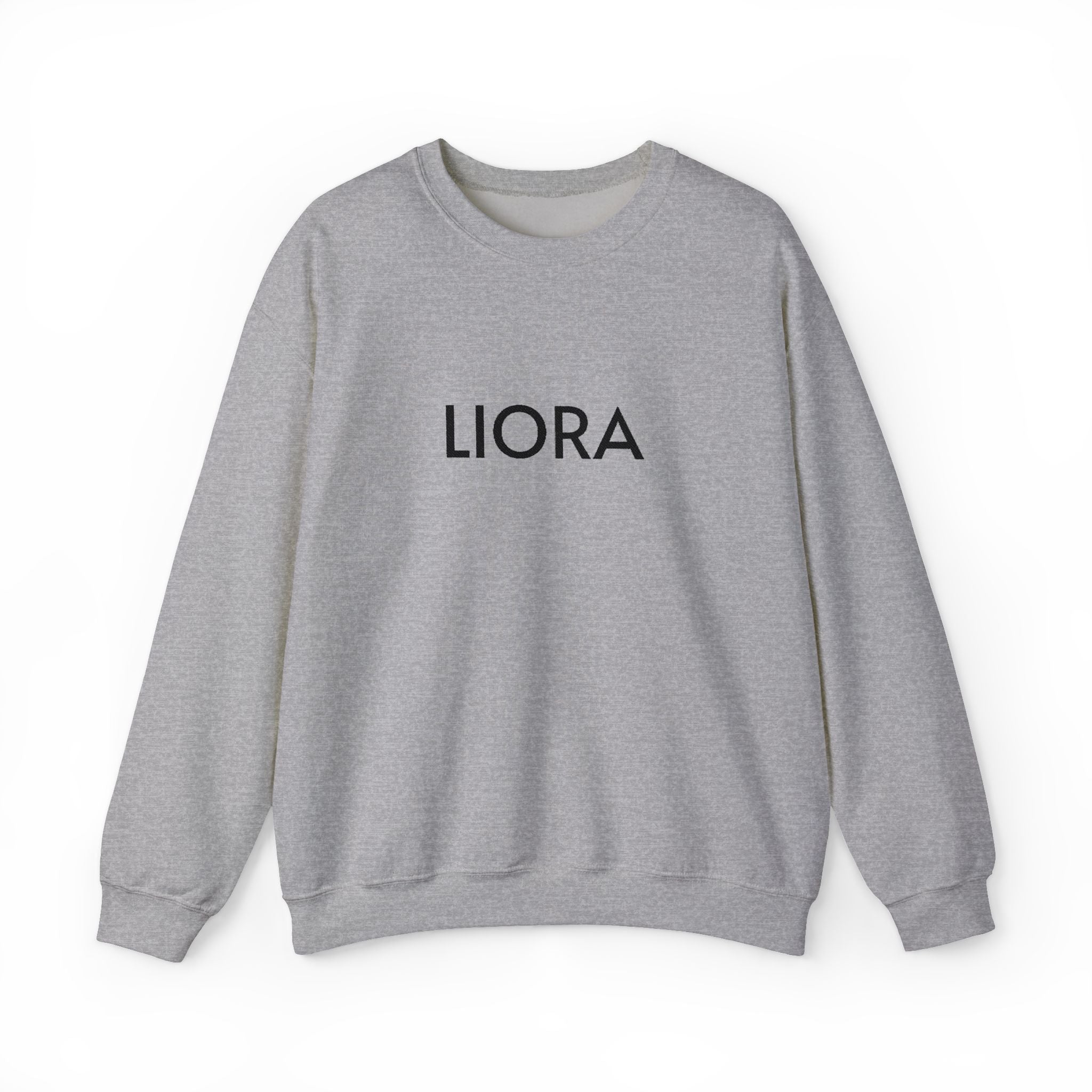 LIORA embroidered name Crewneck Sweatshirt