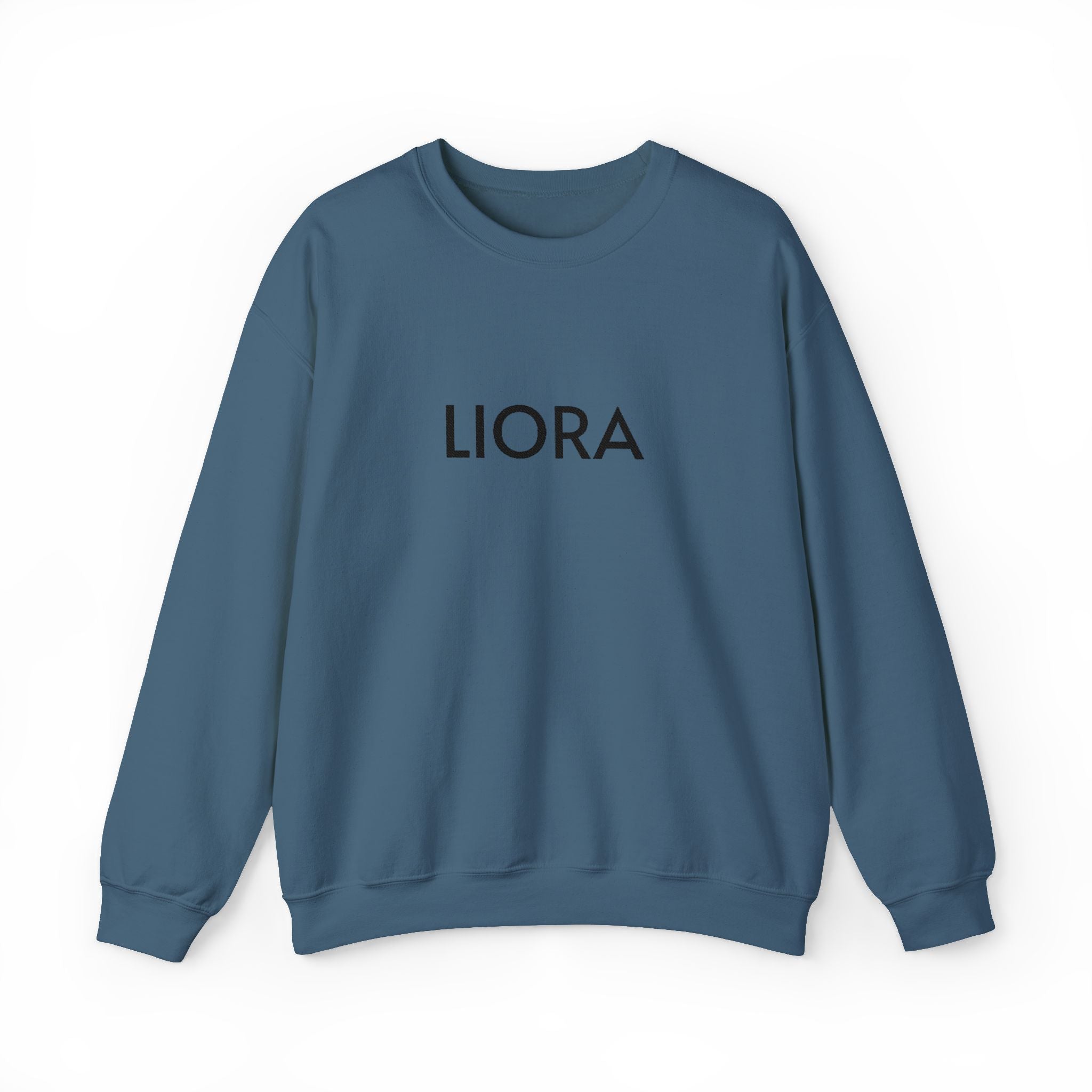 LIORA embroidered name Crewneck Sweatshirt
