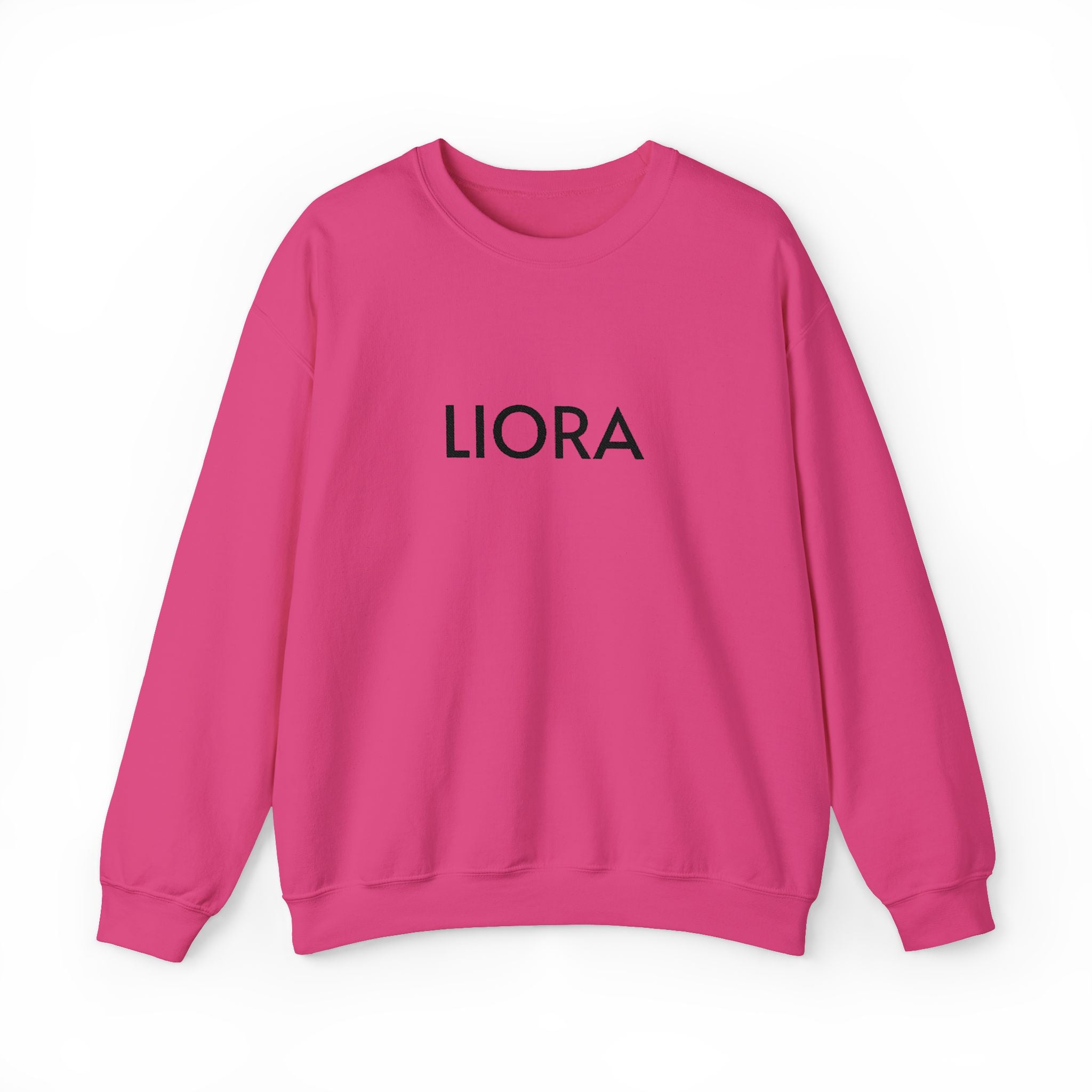 LIORA embroidered name Crewneck Sweatshirt
